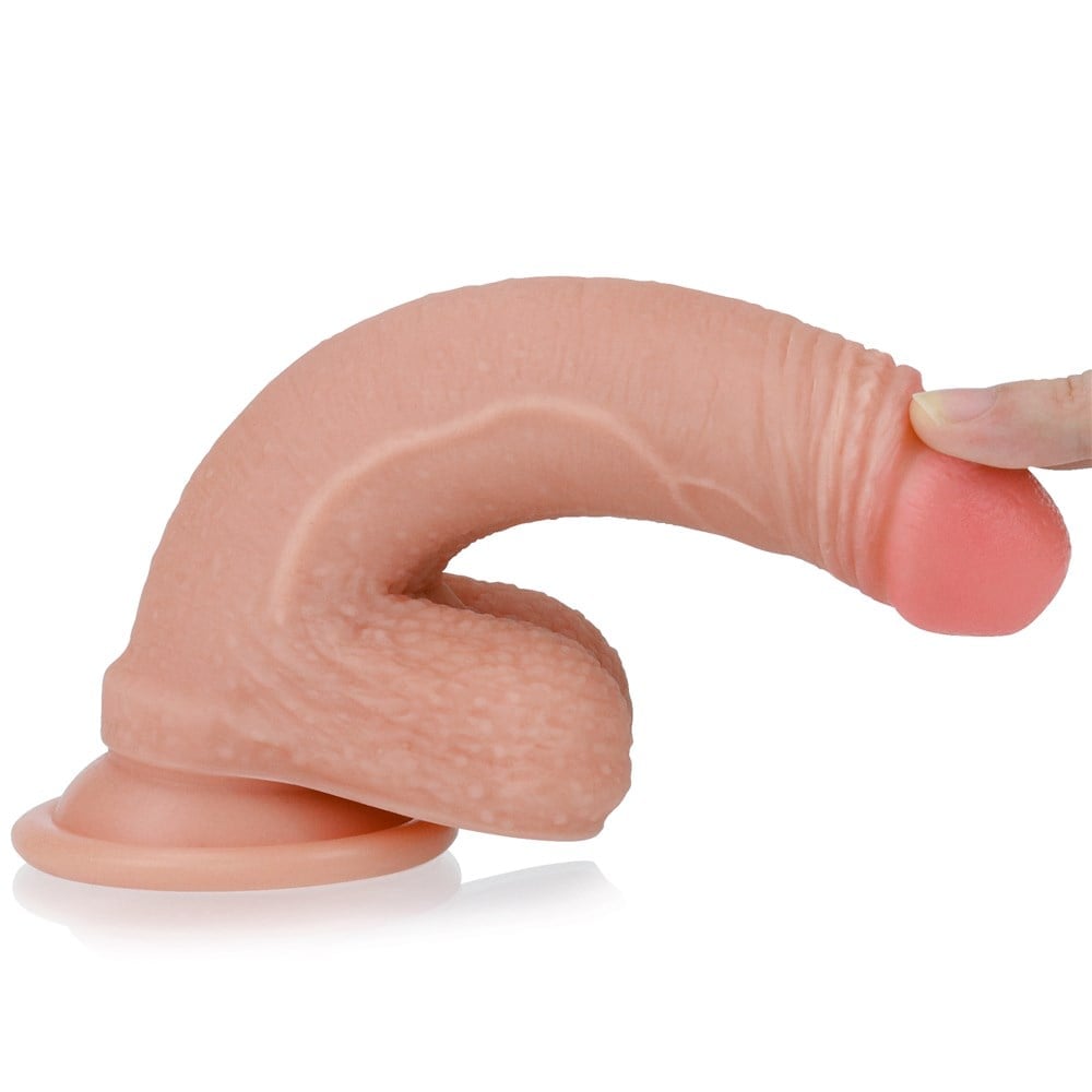 18 cm Nature Yeni Nesil Teknolojik Penis Realistik Anal Dildo